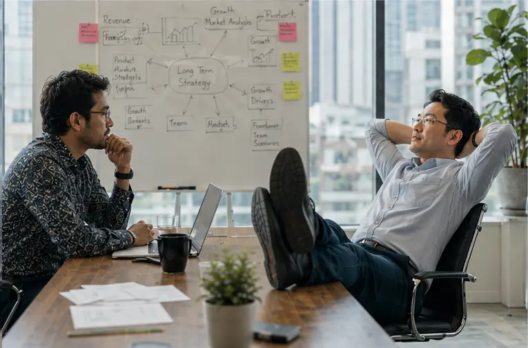 Co-founders with divergent personal agenda